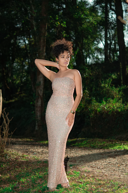 Twilight sparkle Tube Maxi Dress